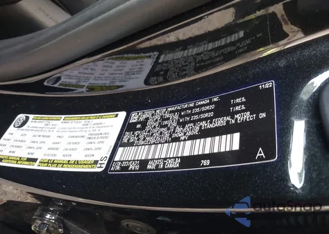 2023 Lexus Nx 350H Premium из США, поврежденный, VIN 2T2GKCEZ8PC010711